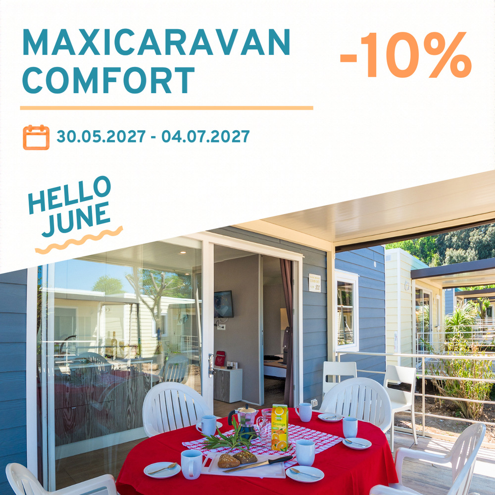 Image: -10% HELLO JUNE - MAXICARAVAN COMFORT