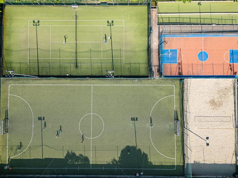 Sports Fields Camping Garda Lake Lazise Camping Spiaggia Doro
